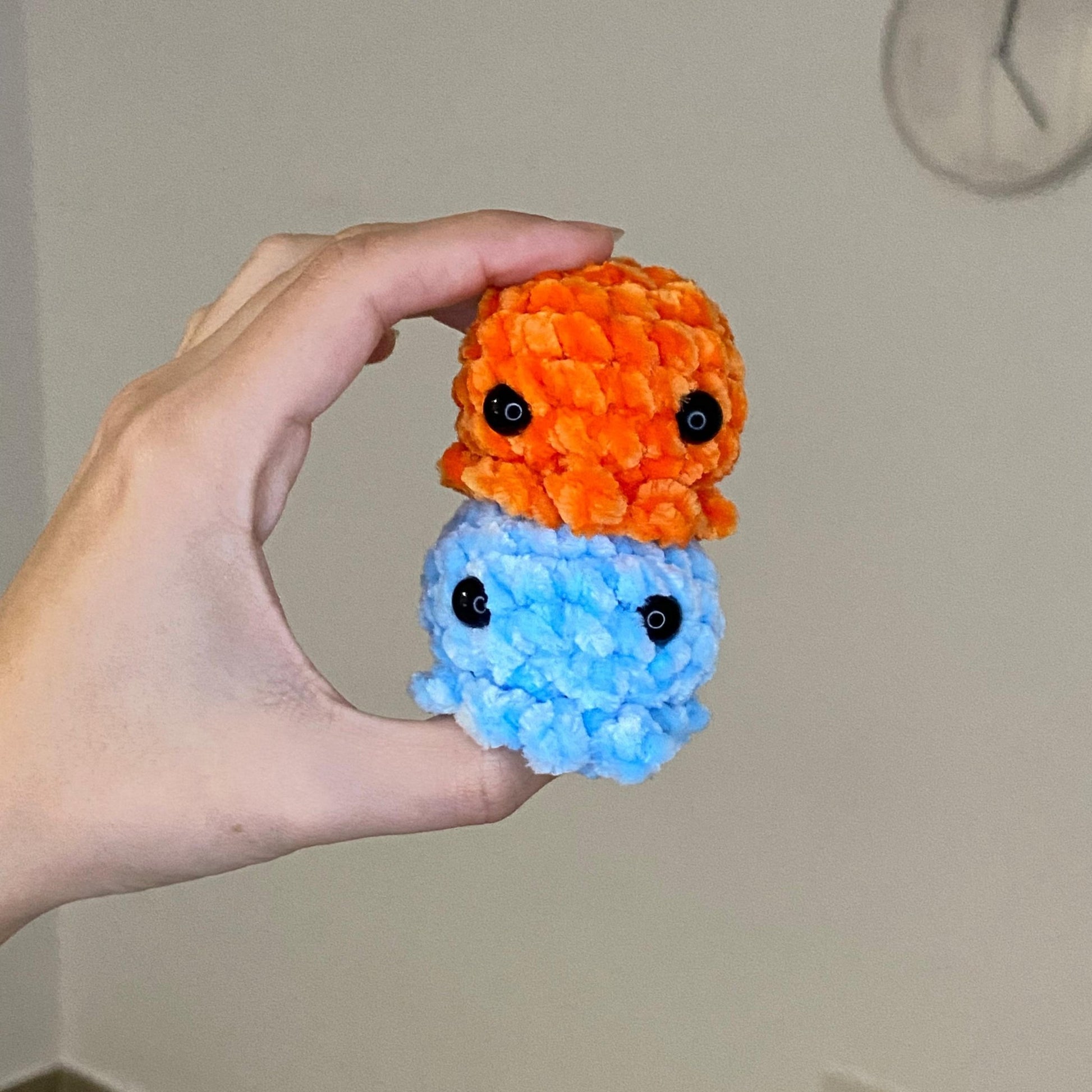 No sew Mini Octopus Crochet Pattern - CrochetbysilviaS2 - | CrochetbysilviaS2