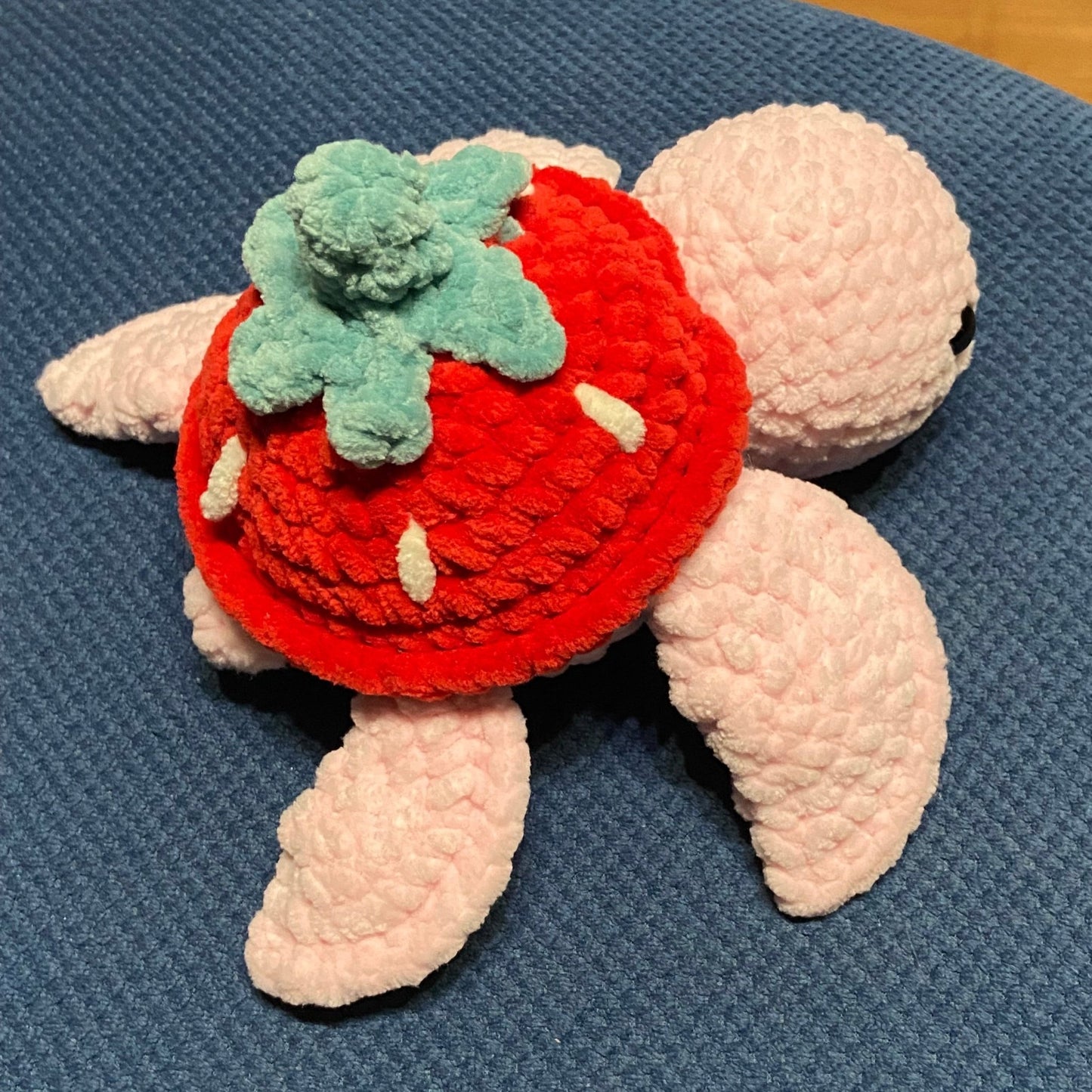 Strawberry Turtle Crochet Pattern - CrochetbysilviaS2 - | CrochetbysilviaS2