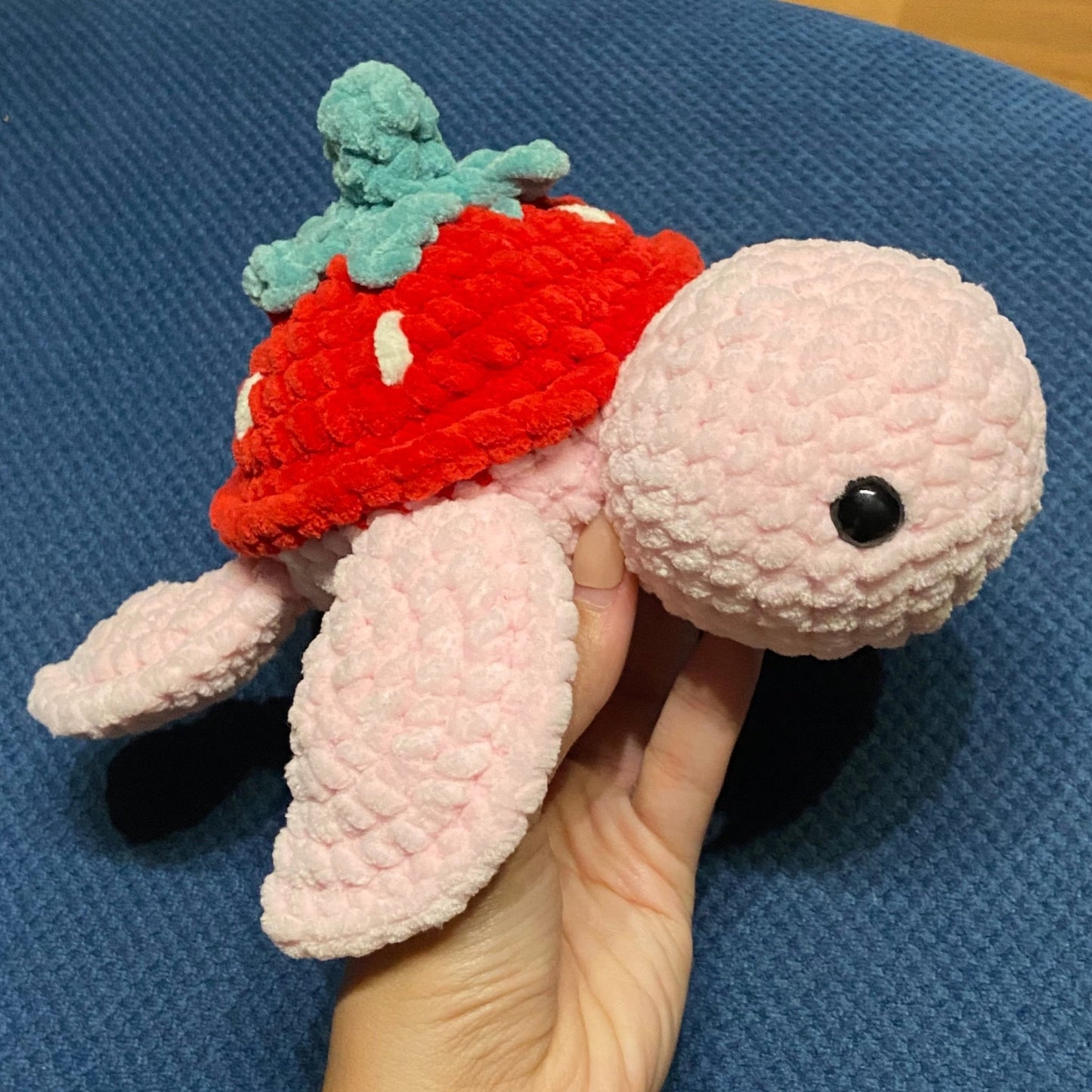 Strawberry Turtle Crochet Pattern - CrochetbysilviaS2 - | CrochetbysilviaS2