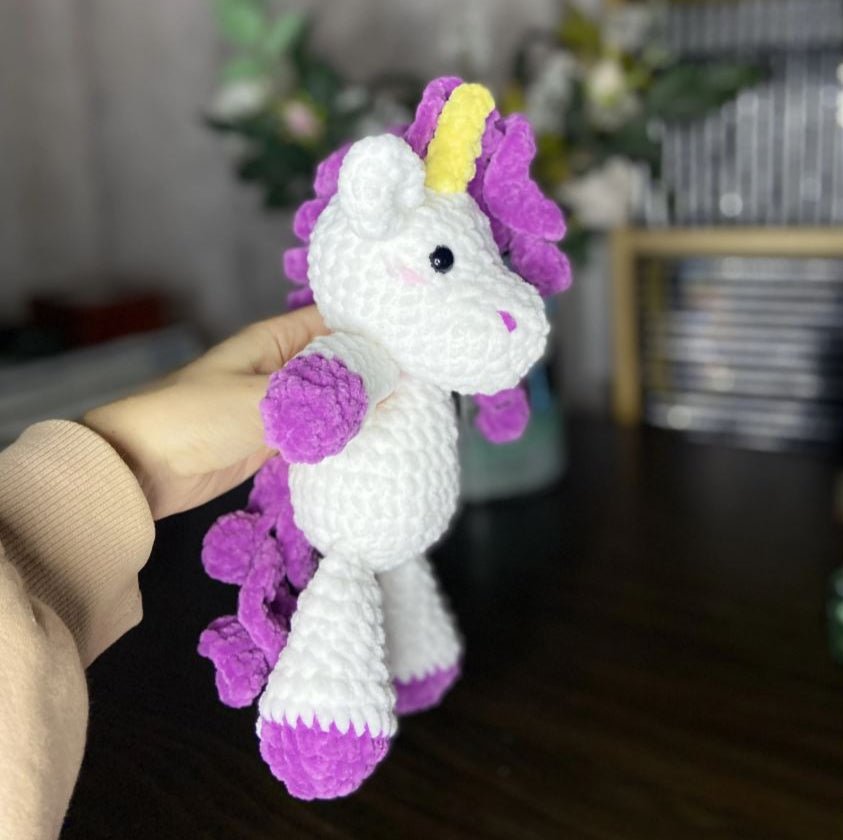 Unicorn Crochet Pattern - CrochetbysilviaS2 - | CrochetbysilviaS2