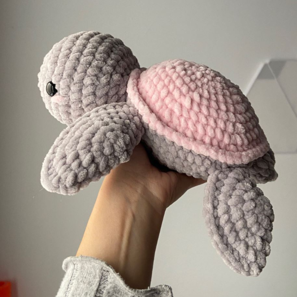 free turtle crochet pattern