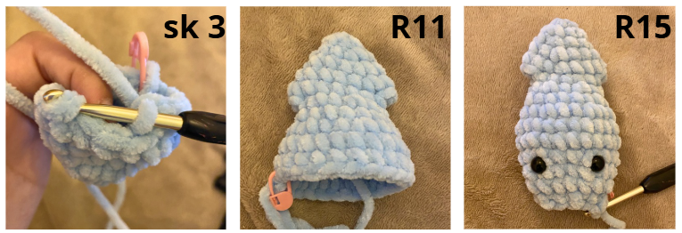 cute no sew squid amigurumi crochet