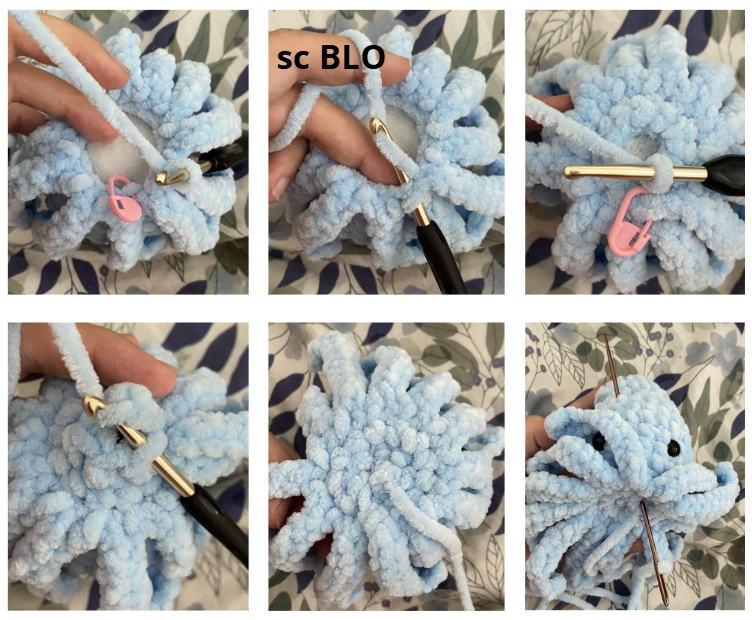cute no sew squid amigurumi crochet