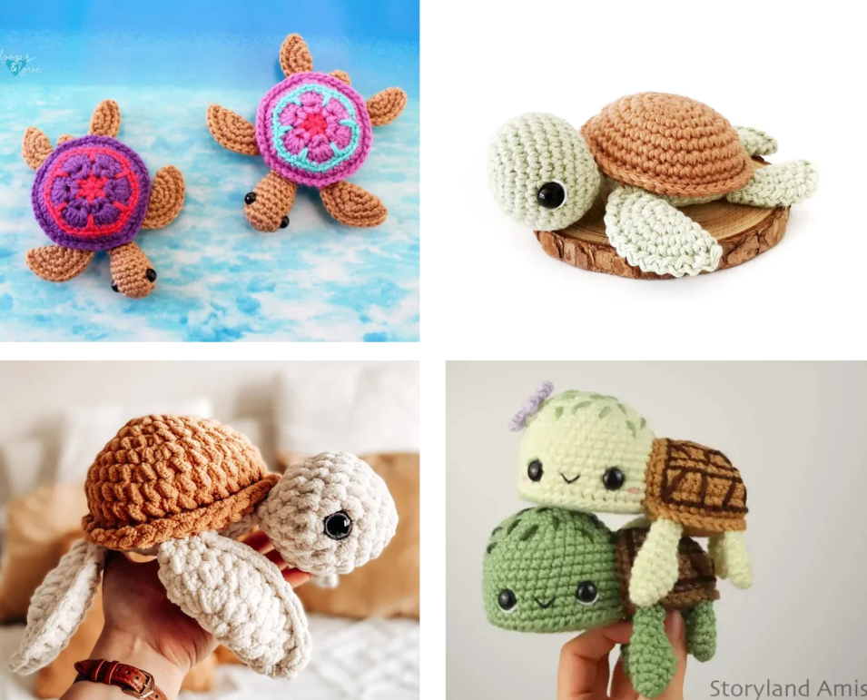 turtle free crochet pattern roundup