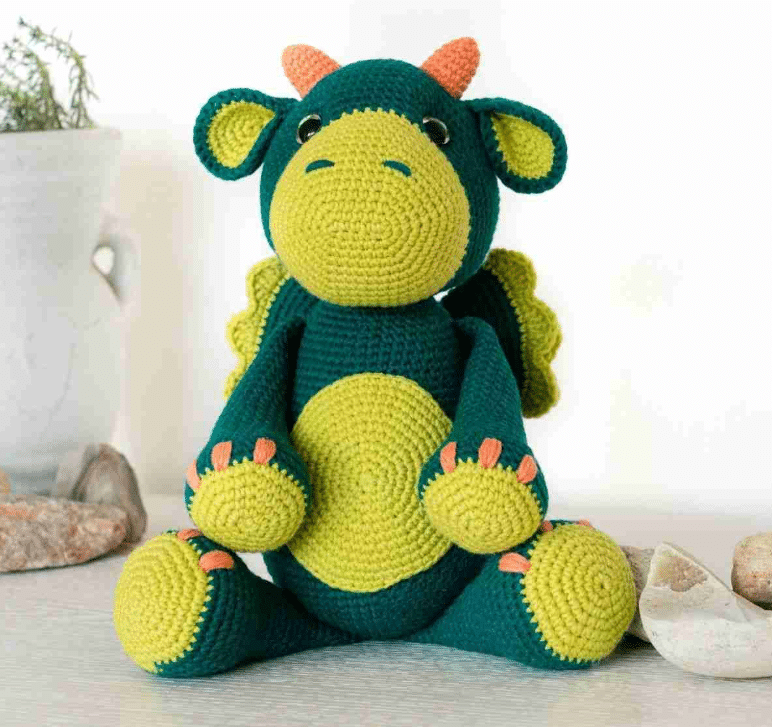 a dragon free crochet pattern