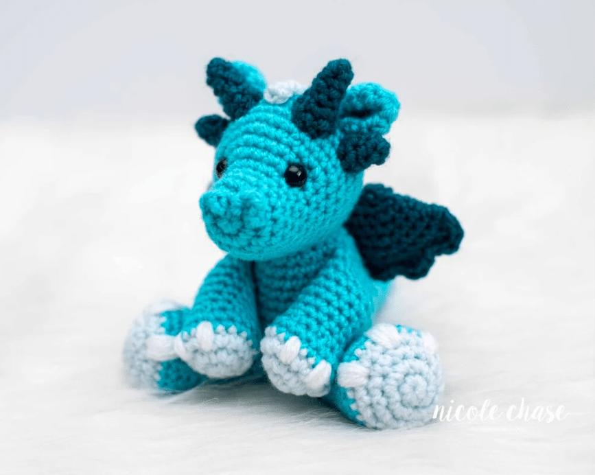 a free crochet dragon pattern