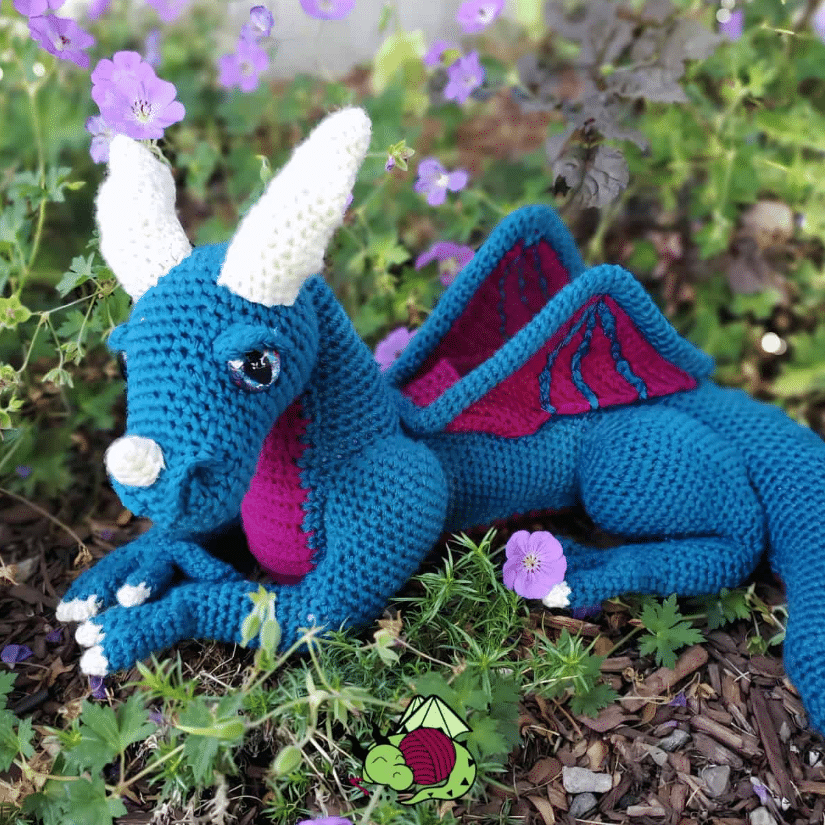 a free crochet dragon pattern