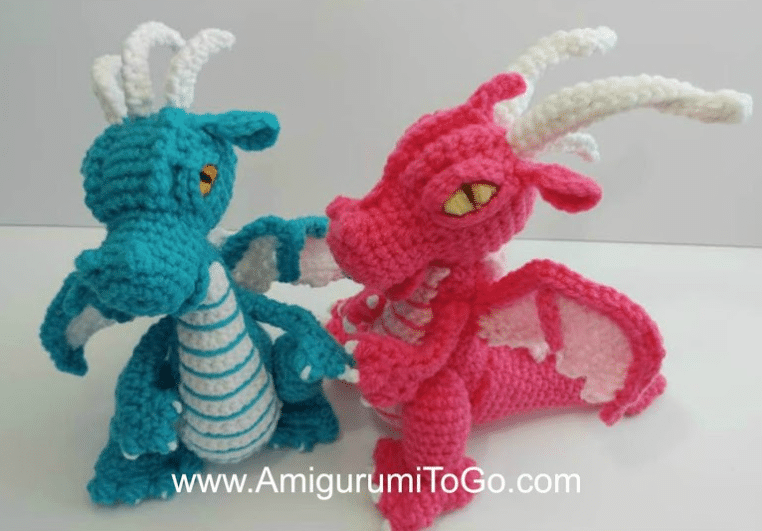 a free dragon crochet pattern