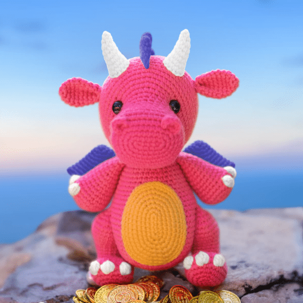 a free dragon crochet pattern