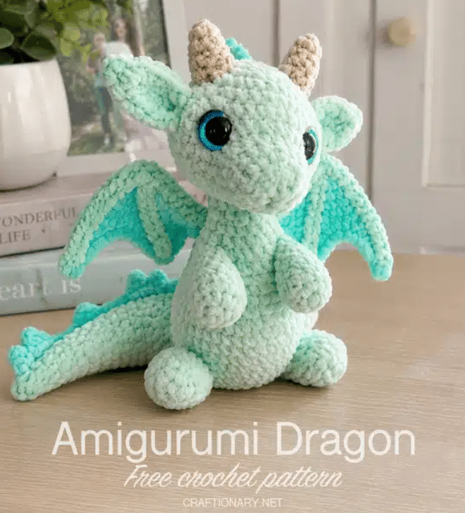 a free dragon crochet pattern